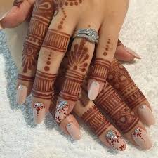 Instagram Photo By Nada Al Balushi Jul 5 2016 At 5 28am Utc Mehndi Designs For Fingers Indian Henna Designs Mehndi Designs