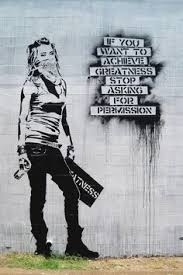 Schoenherr, julia harker curtis, c. Graffiti If You Want To Achive Greatness Not Banksy Extra Large Metal Art Wall Print Photo On Metal Street Art Grunge Style Home Art Street Art Graffiti Banksy Street Art