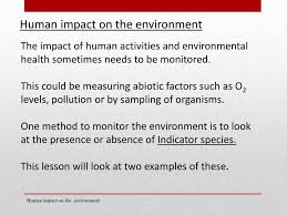 Clearing earth's forests on a massive scale, often resulting pollution in every form is terrible, not only for the environment but for its residents. Ppt Human Impact On The Environment Powerpoint Presentation Free Download Id 1622964