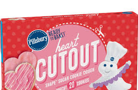 Walmart pillsbury cookie dough $1 75 ftm Pillsbury Celebrating Valentine S Day With Two Ready To Bake Sugar Cookies