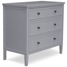 It features a warm finish, three drawers with metal pull knobs, and is the perfect charming contribution to your master bedroom. Delta Children Epic 3 Drawer Dresser Gray Walmart Com Walmart Com