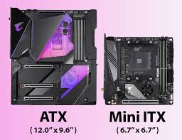 The biggest difference comes with their dimensions: Uatx Vs Mini Itx