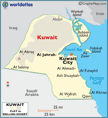Kuwait Maps Facts Map Kuwait Kuwait City