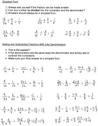 Select your grade grade 1 grade 2 grade 3 grade 4 grade 5 grade 6 grade 7 grade 8 grade 9 grade 10 grade 11 grade 12. Unit 6 Addition And Subtraction Of Fractions Mrs Morelli
