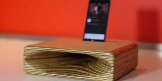 How To Make A Wooden Speaker For Your Phone Phone Speaker Diy Wooden Speakers Wood Phone Holder