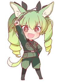 pin by armin chumpolpakorn on girls und panzer anime chibi chibi anime military