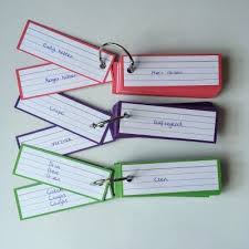In order to make flash cards, you'll need to get your materials together, identify key information, and then physically make them. Use Flashcards For Your Exams Flashcards And Stationery