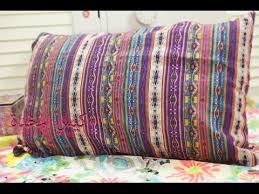 طريقة عمل كيس مخدة How To Sew A Pillow Cover Youtube