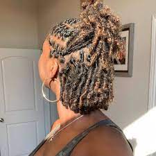 Loc D Not Bound On Instagram Loving This Style Lnb Feature Locnurse Momster Short Locs Hairstyles Locs Hairstyles Hair Styles