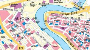 A detailed map of uae including buildings, address search + phone numbers, photos, company opening hours + easy search for driving directions or public transport routes. Alte Dubai Map Karte Von Alt Dubai Vereinigte Arabische Emirate