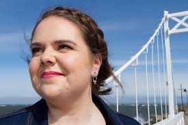 Boucles d'oreilles rondes en argent avec anneau pendant et chaînette