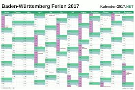 Diesen kalender 2021 erfahren sie auf dieser seite in verschiedenen formaten wie excel, pdf, word oder jpeg, etc. Ferien Baden Wurttemberg 2017 Ferienkalender Ubersicht