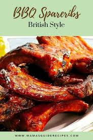 Try These Fall Off The Bone Goodness Of Bbq Spareribs British Style These Gorgeous Bbq Ribs Will Cer Spareribs Recipe Pork Spare Ribs Recipe British Cooking