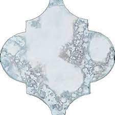 Antique mirror tiles with easy peel and stick installation. Antique Mosaic Mirror Glass Arabesque Tile Mtow0012