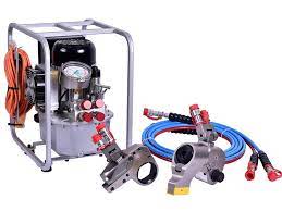 Ep3504te, electric hydraulic torque wrench pump, 0.8 gal usable oil, schuko cee 7/7 plug. Lp3 4 Hydraulic Torque Wrench Pump Surkon International