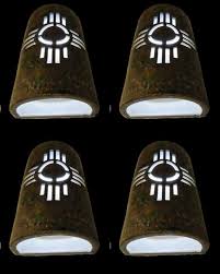 Our southwest copper lighting features beautifully hand made wall sconces, pendants, ceiling lights, and vanity lights. Customcutlighting Southwestern Decorating Outdoor Wall Lights Lights