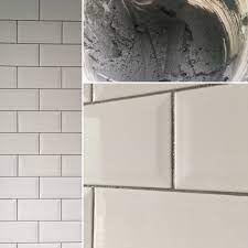 Glitter Grout On White Tiles Glitter Grout Sparkly Grout White Tiles
