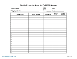 Unbiased Football Defensive Depth Chart Template Football