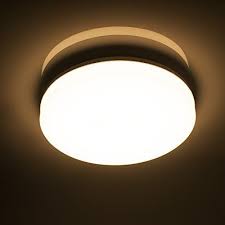 Ouesen 18w Wasserdichte Led Lampe Decke Moderne Dunne Runde Led Bundige Deckenleuchte 1650lm Warmweiss 3000k Led Decken Led Lampen Decke Lampen Decke Lampe Flur