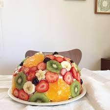 フルーツを切ってはるだけ 簡単デコレーション 水玉ケーキ がポップでかわいい クリスマスケーキ 手作り デザート 簡単 ケーキ