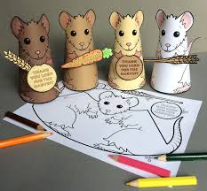 Harvest Mouse Colour And Make With Crossword And Colouring Etsy Bible Crafts Harvest Thanksgiving Thanksgiving Color
