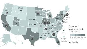 The nicotine content in the vape does not impact the minimum age. Vaping Illness Tracker 2 602 Cases And 59 Deaths The New York Times