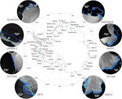 IceLines – A new data set of Antarctic ice shelf front positions |  Scientific Data