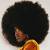 Men Dyed Afro