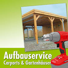 Aufbauservice Carports Gartenhauser Herkules Bau Garten Markt
