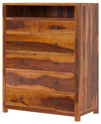 These storage spaces indeed come with various segments or drawers for keeping your important stuff. Kodiak Rustic Solid Wood 6 Drawer Tall Bedroom Dresser Rustic Dressers By Sierra Living Concepts Houzz