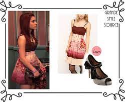 Cat S Outfit In The Episode The Birthweek Song Exact Kimchi Blue Printed Navajo Dress Fro Cat Valentine Outfits Victoria Justice Outfits Victorious Outfits