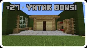 Minecraft Pe 27 Yatak Odasi Nasil Yapilir Youtube