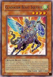 As we speak we will likely be overlaying beast cards. Gladiator Beast Equeste Tdgs En024 Common Beast Yugioh Cards Yugioh