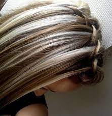 Coiffure meches blondes et chocolat. Image Result For Chocolate Brown Hair With Chunky Blonde Highlights Meches Blondes Coiffure Coiffures Degradees