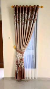 Biasanya gorden ruang keluarga dan ruang tamu serta gorden kamar anak mempunyai pilihan warna dan. Gorden Jendela Hordeng Minimalis D Taffeta Crush Broken White Dekorasi Rumah 537923180