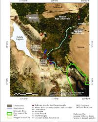 And then there's the colorado river (see map), which starts in the rocky mountain peaks of the united states, and flows into mexico, where it what i saw was a river course stopping abruptly at the mexican border. Social Ecological System Under Analysis Map Of The Colorado River Download Scientific Diagram