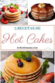 3 Recetas Diferentes De Hot Cakes Sin Azucar Ni Harina 3 Recetas Saludables Para Toda La Fami Hotcakes Receta Hot Cakes De Avena Y Platano Recetas Deliciosas