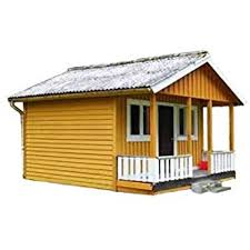 Deer shooting house design and bom anybody have good plans for tower stands deer hunting in depth outdoors this card is placed in each shooting house. Cabin Plans With Loft Diy Cottage Guest House Building Plan 384 Sq Ft Amazon Com