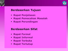 Buatlah surat undangan setengah resmi dengan dihiasi. Mengelola Pertemuan Rapat Ppt Download