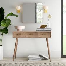 Beem 3 Drawer Console Table Reviews Joss Main Console Table Skinny Console Table Modern Console Tables