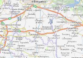 •mappa della lombardia •mappa delle marche. Mappa Michelin Romano Di Lombardia Pinatina Di Romano Di Lombardia Viamichelin