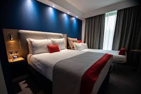 We are located on main street directly across the street from the river place shops. Families Welcome London Stansted Hotel
