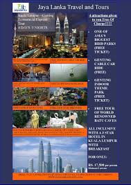 Check spelling or type a new query. Jaya Lanka Travel Tours Sdn Bhd Home Facebook
