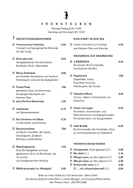 Fruhstuckskarten Jan 2019 Speisekarte Fruhstuck Sehnsucht Nach Dir