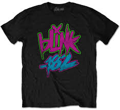 Neighborhoods + 4 titres bonus album. Blink 182 Neon Logo Noir T Shirt Nouveau Officiel Ebay