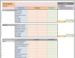 Hast du bereits mit excel. Kontoplanung Mit Excel