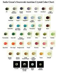 Beach Glass Color Chart Glass Designs