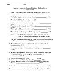 Answer all questions to get your test result. Genetic Mutations Worksheets Teaching Resources Tpt