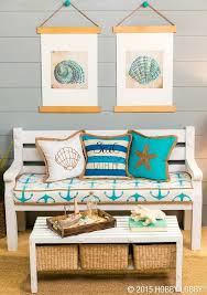 Inexpensive nautical decorations for home. Diy Coastal Poster Idea With Wood Planks Beach Cottage Decor Beach House Decor Home Decor