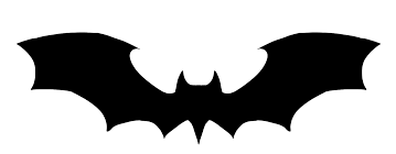 オブジェクト・エフェクト】蝙蝠 コウモリのシルエット 透過素材 3パターン | 七三ゆきのアトリエ